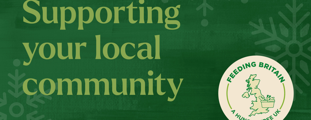 Supporting your local community